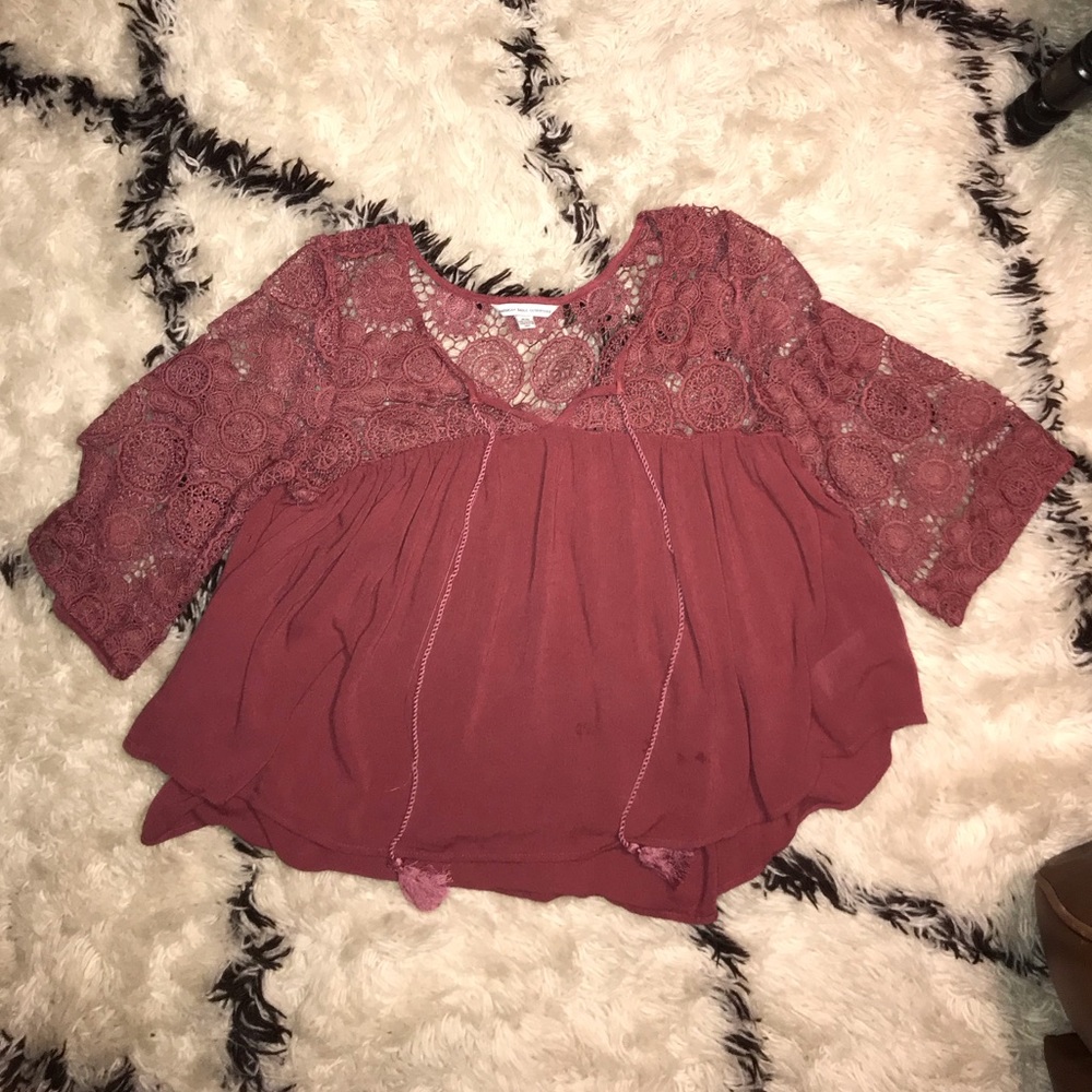 ❤️ American Eagle Mauve Top